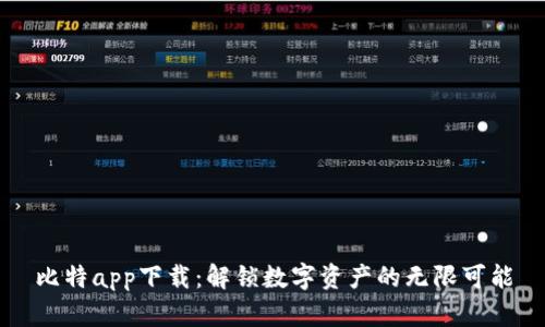 比特app下载:解锁数字资产的无限可能