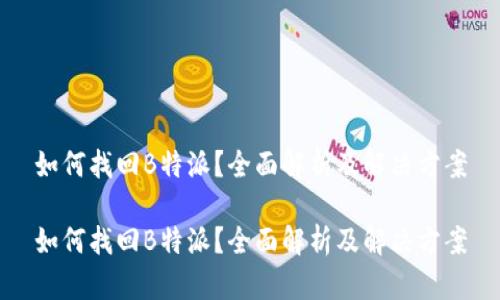 如何找回B特派？全面解析及解决方案

如何找回B特派？全面解析及解决方案